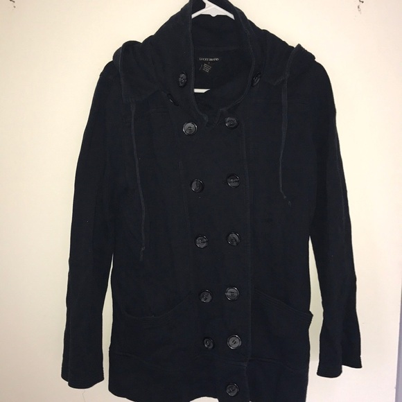 Lucky Brand Jackets & Blazers - Vintage Lucky Brand Sweatshirt Coat
